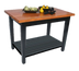 Thumbnail image #1 for John Boos Rouge et Noir Le Classique 48-Inch x 36-Inch American Cherry Island Work Table with Undershelf