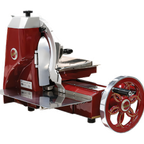 Thumbnail image #1 for Berkel 330M-STD 13-Inch Manual Fly Wheel Meat Slicer with Automatic Feed, Stainless Steel and Anodized Aluminum Construction