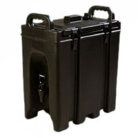 Cateraide LD 2-1/2 Gallon Black Insulated Beverage Server