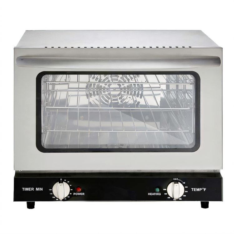 Product image #1 for Omcan Countertop Quarter-Size Electric Convection Oven, 0.74 Cu. Ft., 120V