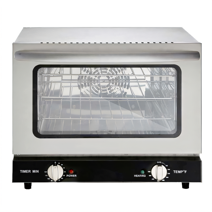 Product image #1 for Omcan Countertop Quarter-Size Electric Convection Oven, 0.74 Cu. Ft., 120V