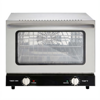 Omcan Countertop Quarter-Size Electric Convection Oven, 0.74 Cu. Ft., 120V