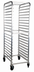 Thumbnail image #1 for Omcan USA Mobile End-Load Open-Side Steam Table Pan Rack, 20 Pan Capacity, Aluminum