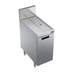 Thumbnail image #1 for Royal Series Stainless Steel Underbar Drainboard Cabinet with Locking Hinged Door, 12-Inch Wide x 24-Inch Deep