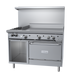 Thumbnail image #1 for US Range U48-2G36RS 48-Inch Gas Restaurant Range with 2 Open Burners, 36-Inch Griddle and Standard Oven