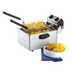 Thumbnail image #1 for Waring Countertop Electric Deep Fryer with Twin Baskets, 8.5 lb Capacity