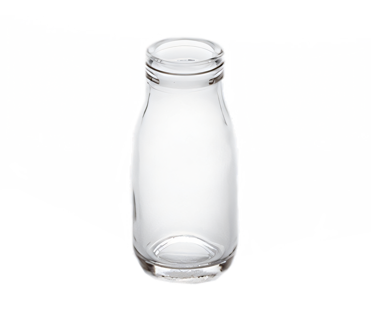 Product image #1 for American Metalcraft 3 oz Clear Glass Milk Bottle