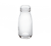 Thumbnail image #1 for American Metalcraft 3 oz Clear Glass Milk Bottle