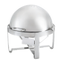 Thumbnail image #1 for Vollrath Avenger® Economy Round Roll-Top Chafer, 6 Quart, 18/8 Stainless Steel