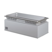 Hatco Drop-In Rectangular Heated Well with Drain, Full-Size Pan, Non-Insulated