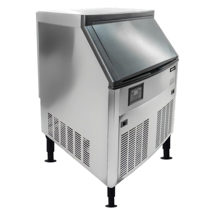Product image #1 for Omcan USA IC-CN-0289S Cube-Style Ice Maker with Bin, Self-Contained Air-Cooled, Full Cube, 280 lb/Day