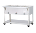 Thumbnail image #1 for Aerohot 44-3/8-Inch Wide Portable Electric Steamtable Hot Food Unit with 3 Sealed Wells and Carving Board