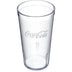 Thumbnail image #1 for Coca-Cola Stackable Tapered SAN Tumbler, 16 oz., Clear
