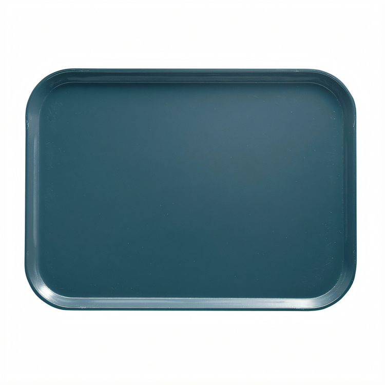 Product image #1 for Cambro Camtray Rectangular Fiberglass Cafeteria Tray, 12 x 16-5/16 Inches, Slate Blue