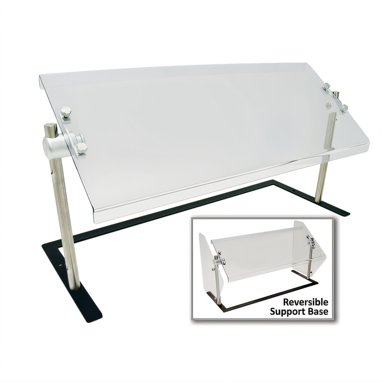Product image #1 for Advance Tabco Sleek Shield Portable Single-Sided Self-Service Food Shield, 36-Inch Nominal Size