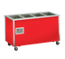 Thumbnail image #1 for Vollrath 4-Series Signature Server 5-Well Mobile Hot Food Serving Counter with Stainless Steel Top