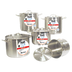 Thumbnail image #1 for Titan Series 16 Qt. Induction Ready 18/8 Stainless Steel Stock Pot with Cover