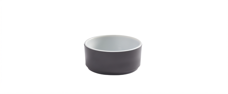 Product image #1 for American Metalcraft 5 oz Graphite Round Melamine Bowl