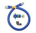 Thumbnail image #1 for Dormont Blue Hose 3/4-Inch I.D. x 60-Inch Moveable Gas Connector Hose Assembly with Safety Quik QDV