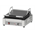 Thumbnail image #1 for Omcan Single Extra Large Countertop Panini Grill with Grooved Cast Iron Plates, 14 x 14 Inch, 120V