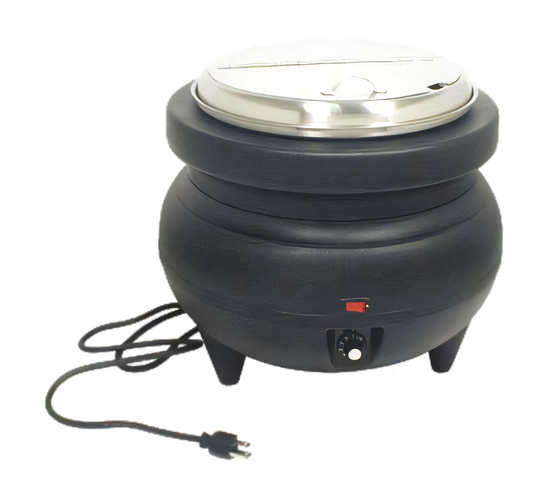 Product image #1 for Admiral Craft 11.4 Qt Countertop Soup Kettle with Stainless Steel Insert and Lid