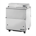Thumbnail image #1 for Mobile Dual-Sided Stainless Steel School Milk Cooler, 8 Crate Capacity