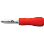 Thumbnail image #1 for Victorinox 7.6399.3 Oyster Knife, 2-3/4" Blade, Red Plastic Handle, New Haven Style