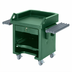 Thumbnail image #1 for Cambro Versa Cash Register Cart with Dual Tray Rails, Lockable Drawer and Heavy-Duty Casters