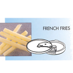 Thumbnail image #1 for Robot Coupe 27116W Commercial Food Processor French Fry Disc Assembly, 8 x 8 mm (5/16 x 5/16 in.) Cut