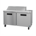 Thumbnail image #1 for Hoshizaki Steelheart SR60B-12 60-Inch Two-Section Reach-In Sandwich Top Prep Refrigerator with 12-Pan Top Rail