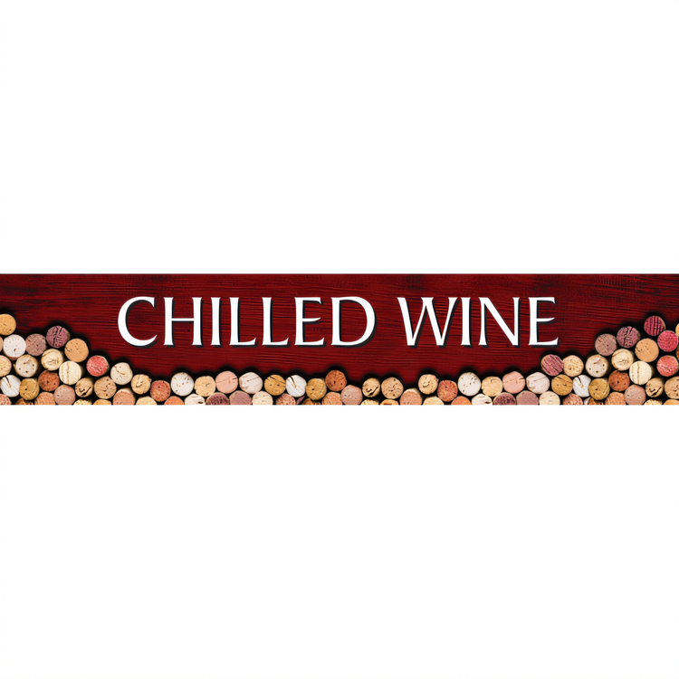 Product image #1 for Beverage-Air Cork Chilled Wine Sign for MMR44