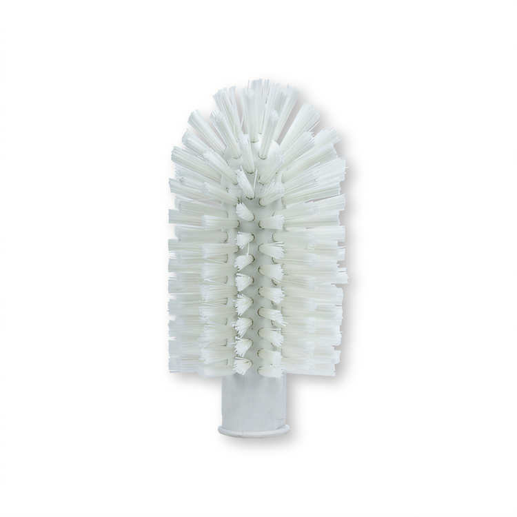 Product image #2 for Sparta 3-Inch White Pipe & Valve Brush with Threaded Hole