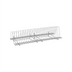 Thumbnail image #1 for Metro SmartWall 36-Inch Nominal Grid-Mounted Tray Drying Rack, Metroseal Gray Epoxy-Coated Finish with Microban