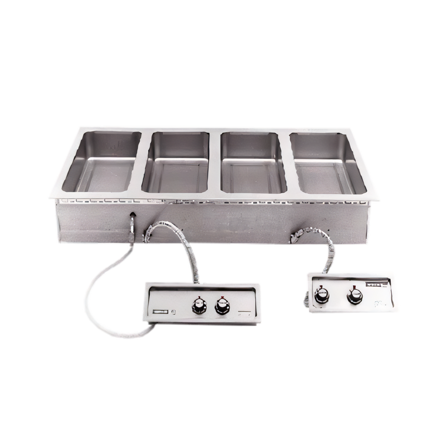 Product image #1 for Wells Built-In Top-Mount Electric Auto-Fill Wet/Dry Hot Food Well for 4 1/3 Size Pans
