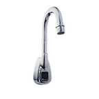 Thumbnail image #1 for Eagle Group T&s 356128 Touchless Gooseneck Splash-Mount Faucet, Non-Mixing Valve, Chrome Finish