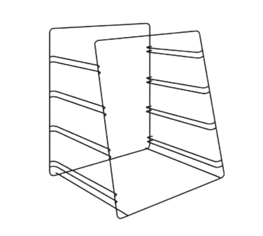 Product image #1 for Hatco 4-Tier Half-Size Sheet Pan Rack for Food Display Cases