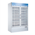 Thumbnail image #1 for 53-Inch Two-Section Reach-In Glass Door Display Freezer, 45 Cu. Ft., Bottom Mount