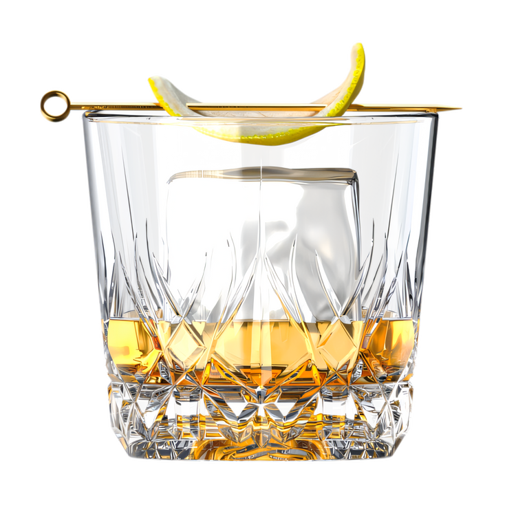 Product image #1 for Ocean Flow Double Rocks Glass, 11-7/8 oz.