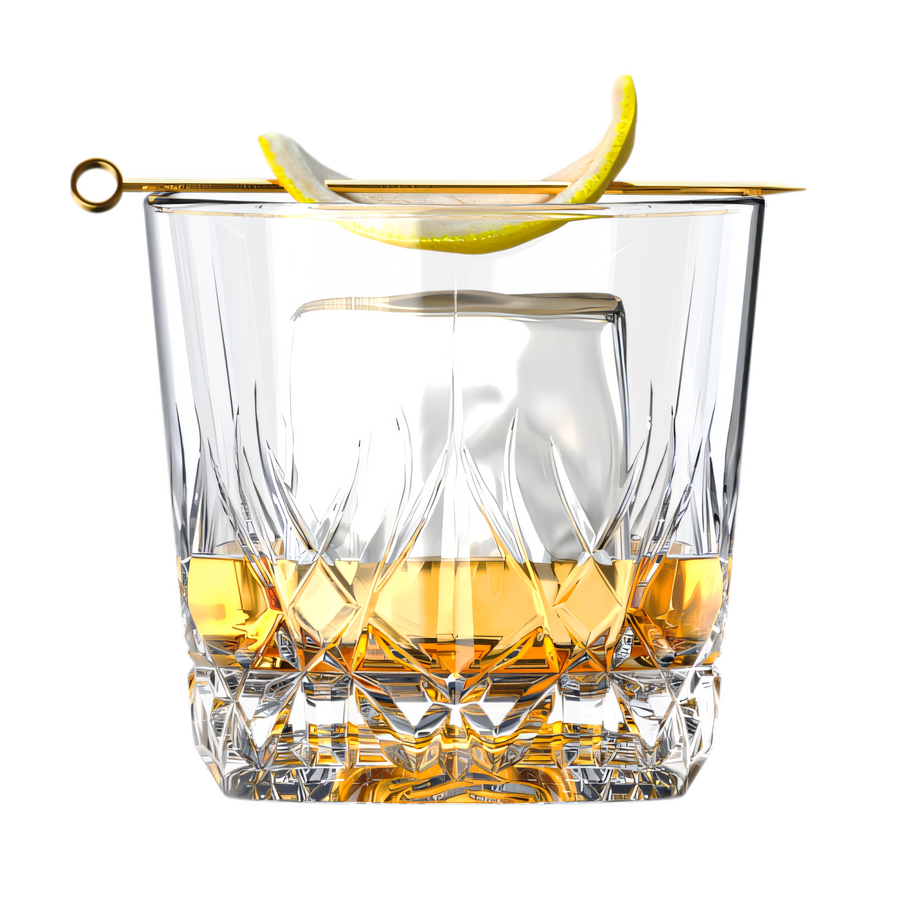 Product image #1 for Ocean Flow Double Rocks Glass, 11-7/8 oz.
