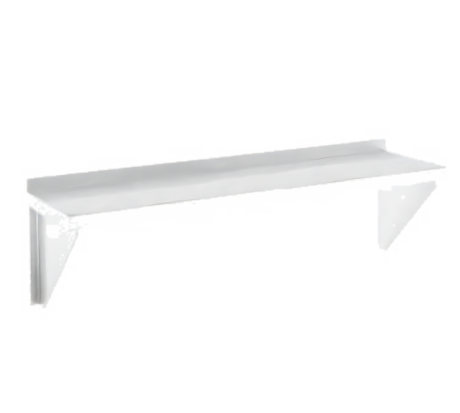 Product image #1 for Channel Manufacturing AWS1248 Solid Knock-Down Aluminum Wall Shelf, 48 x 12 Inches