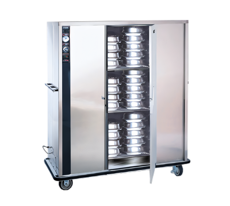 Product image #1 for FWE P-Series P-180-XL Mobile Electric Banquet Cart Holding Cabinet, 150-180 Covered Plate Capacity
