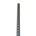Thumbnail image #1 for Serv-Ware SL14CWP Stationary Wire Shelving Post, 14-Inch Silver Epoxy-Coated, with Post Cap and Leveling Foot Case of 4