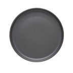Thumbnail image #1 for Libbey Driftstone DRI-19-G 9-Inch Round Coupe-Rim Porcelain Plate, Granite Satin Matte Finish