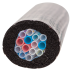 Thumbnail image #1 for Micro Matic USA CDI1044-BF Beverage Trunk Line, 1/4" I.D., 10 Product Lines, 4 Glycol Lines, Aluminum Foil Wrap