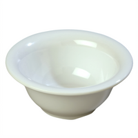 Sierrus Rimmed Nappie Bowl, 10 oz., 5-3/8 Inch Diameter, White Melamine