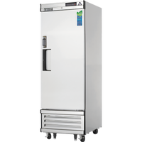 Everest Refrigeration 23 Cu. Ft. One-Section Laboratory Freezer with Bottom-Mounted Self-Contained Refrigeration, Solid Hinged Door, and Casters