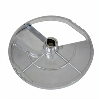 Trento 14 mm Straight Slicing Disc for Omcan Vegetable Cutter 19476