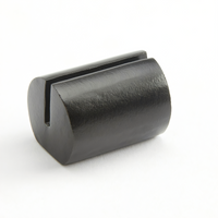 Black Aluminum Cylinder Tabletop Menu Card Holder