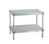 Thumbnail image #1 for New Age Stationary Modular Aluminum Equipment Stand with 2 Adjustable Solid Shelves, 30 x 15 x 24 Inches