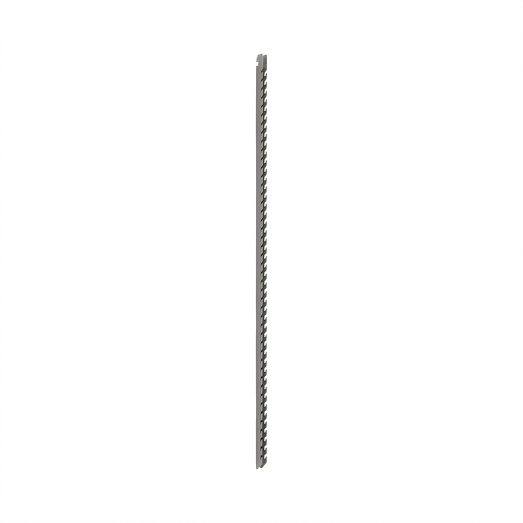 Product image #1 for Metro SmartWall 72-Inch Wall Shelving Upright, Gray Metroseal Epoxy with Microban
